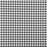 Tissu de flanelle de coton vichy noir et blanc chiné - Ribes y Casals