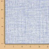 Popeline de coton effet lin bleu - Ribes y Casals