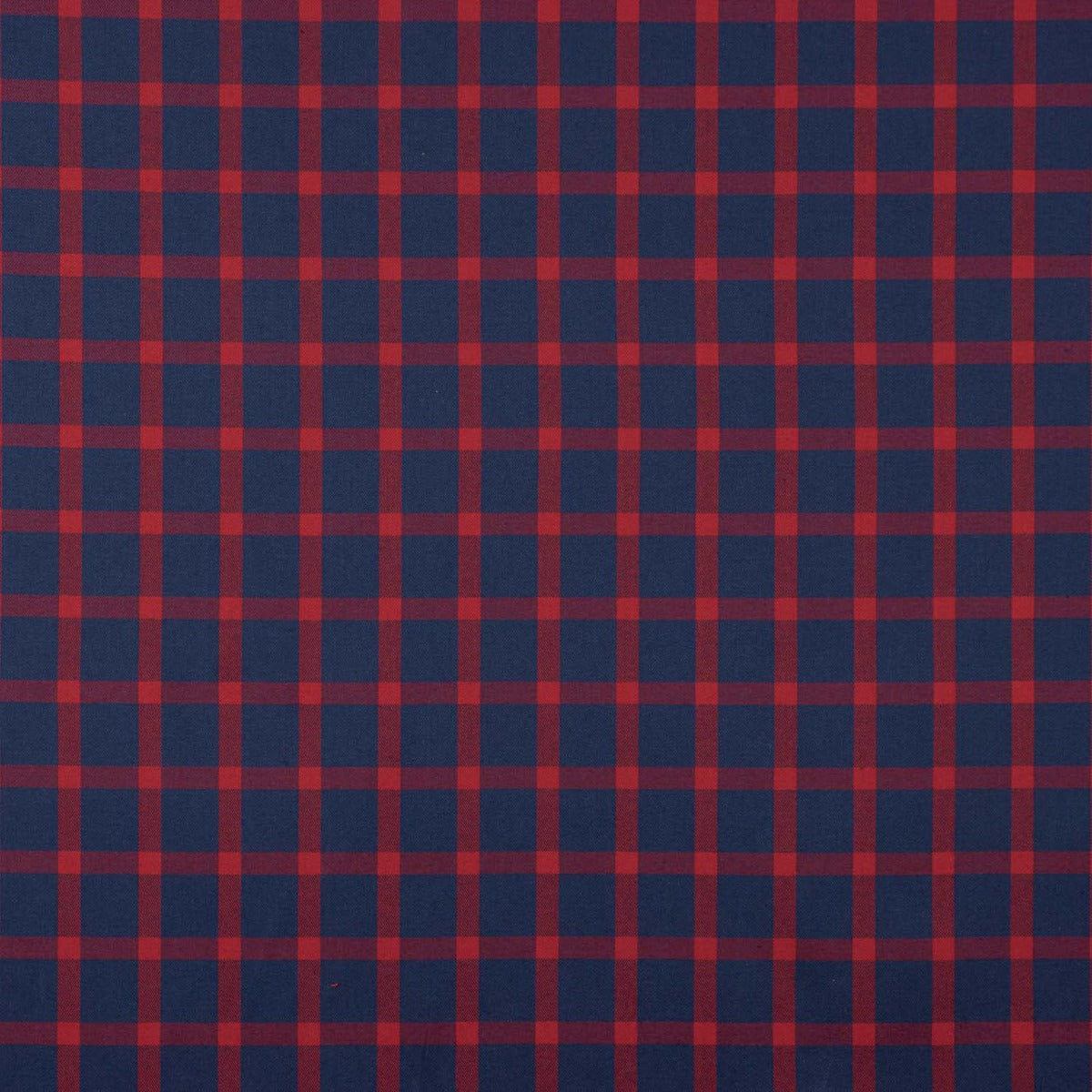 Tissu de flanelle de coton à carreaux bleus et rouges - Ribes y Casals