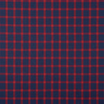Tissu de flanelle de coton à carreaux bleus et rouges - Ribes y Casals
