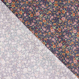 Popeline de coton Liberty à fleurs Fond marin - Ribes y Casals