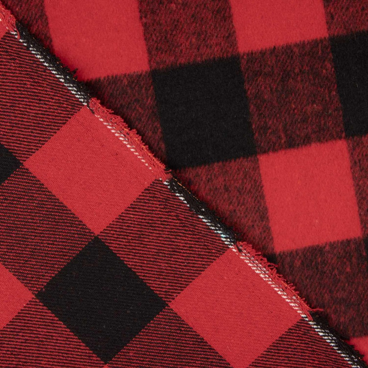 Mouflon à carreaux rouges et noirs - Ribes y Casals