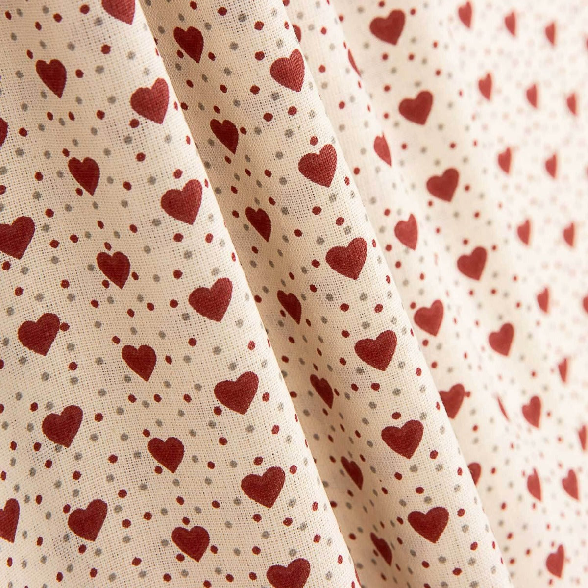 Coton Imprimé Cœurs - Ribes y Casals