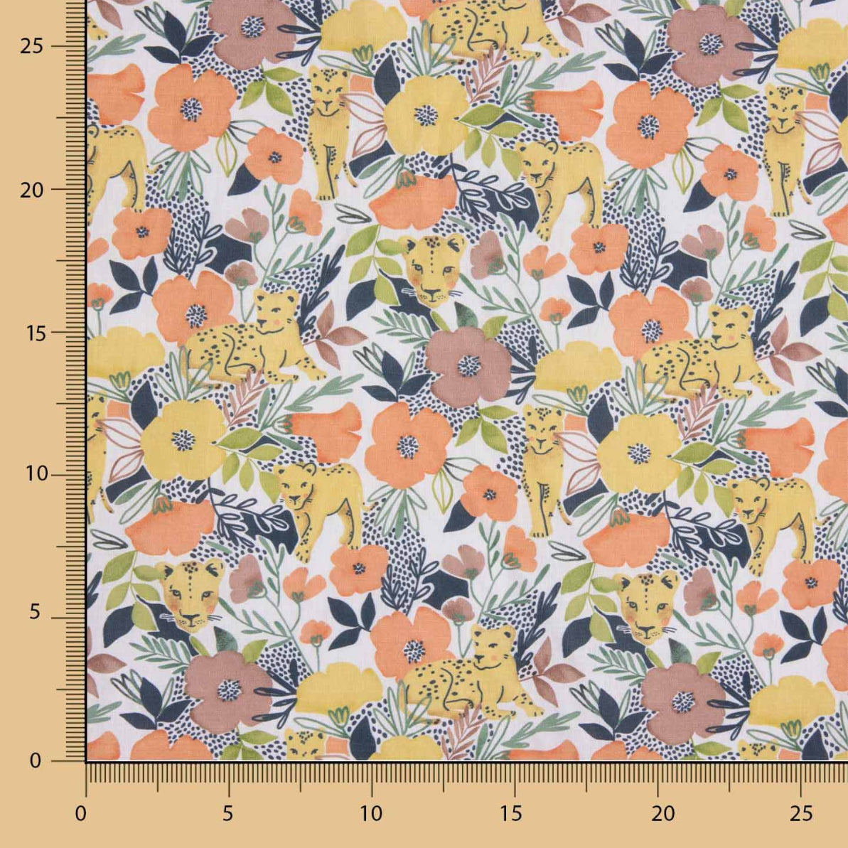 Retal Algodón Lion 60x150 cm - Ribes y Casals