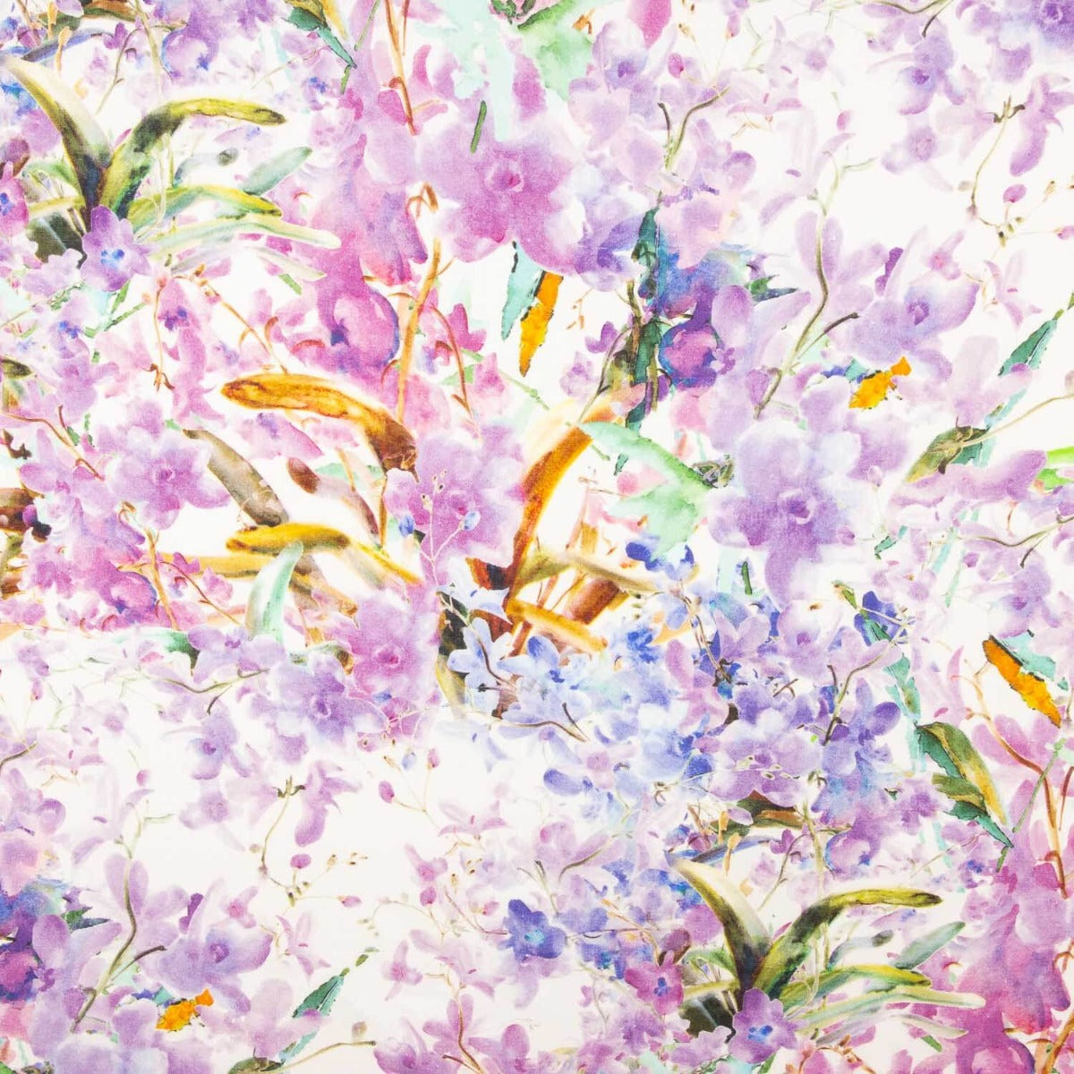 Lino Estampado Lavanda Silvestre - Ribes y Casals