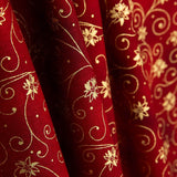 Retal Popelín Navidad Estrella Oro 150x140 cm - Ribes y Casals