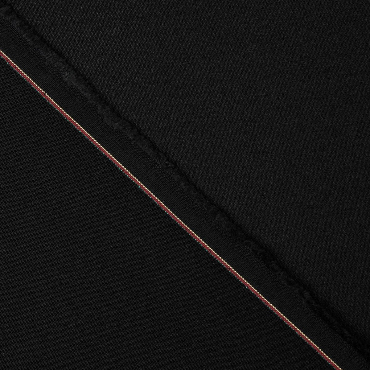 Costume noir uni Laine à chevrons - Ribes y Casals