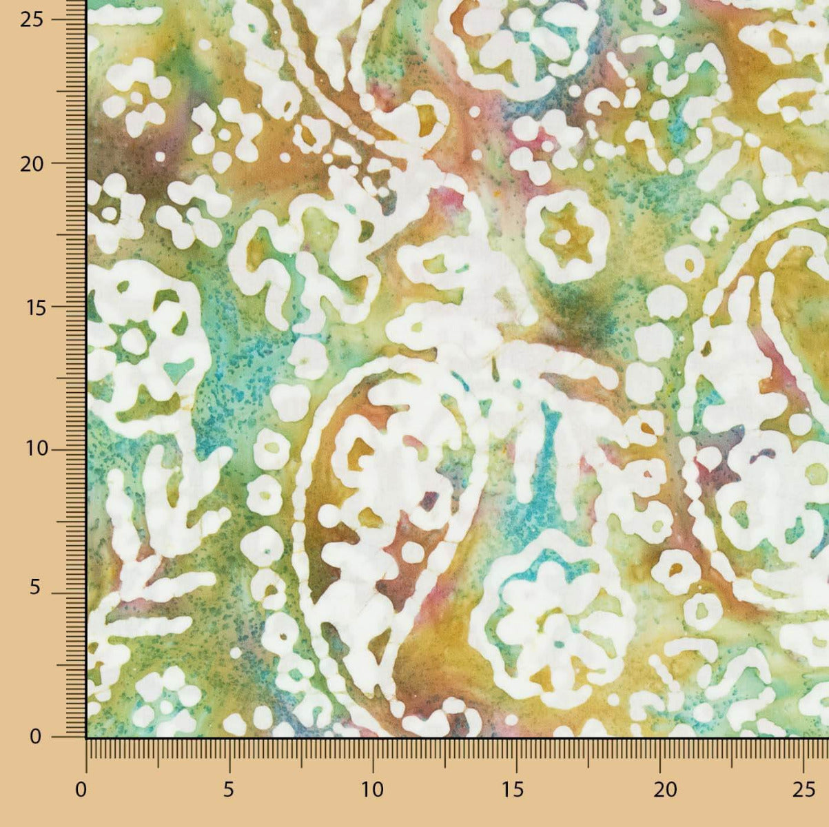 Auvent Batik Yaoundé Vert - Ribes y Casals