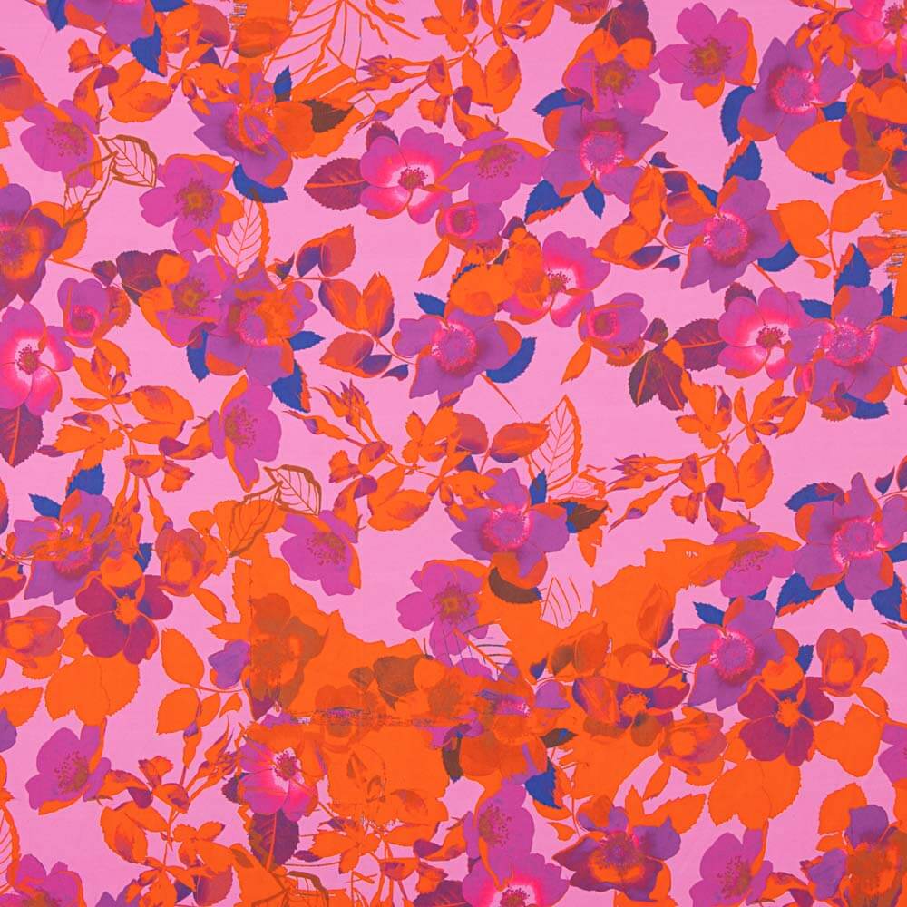 Satin Polyester Florence Rose - Ribes y Casals