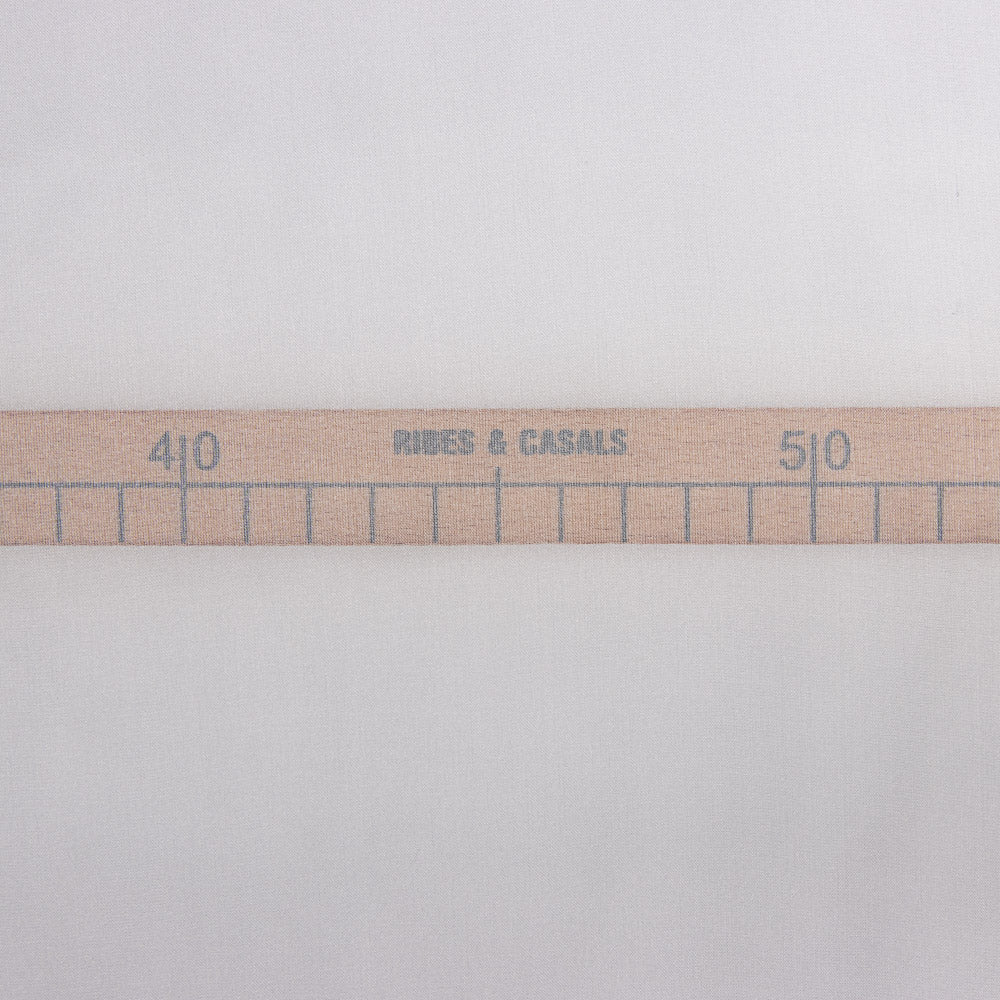 Mousseline de soie gris bleuté - Ribes y Casals