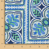 Satin Polyester Bleu Vienne - Ribes y Casals