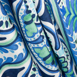 Satin Polyester Bleu Vienne - Ribes y Casals