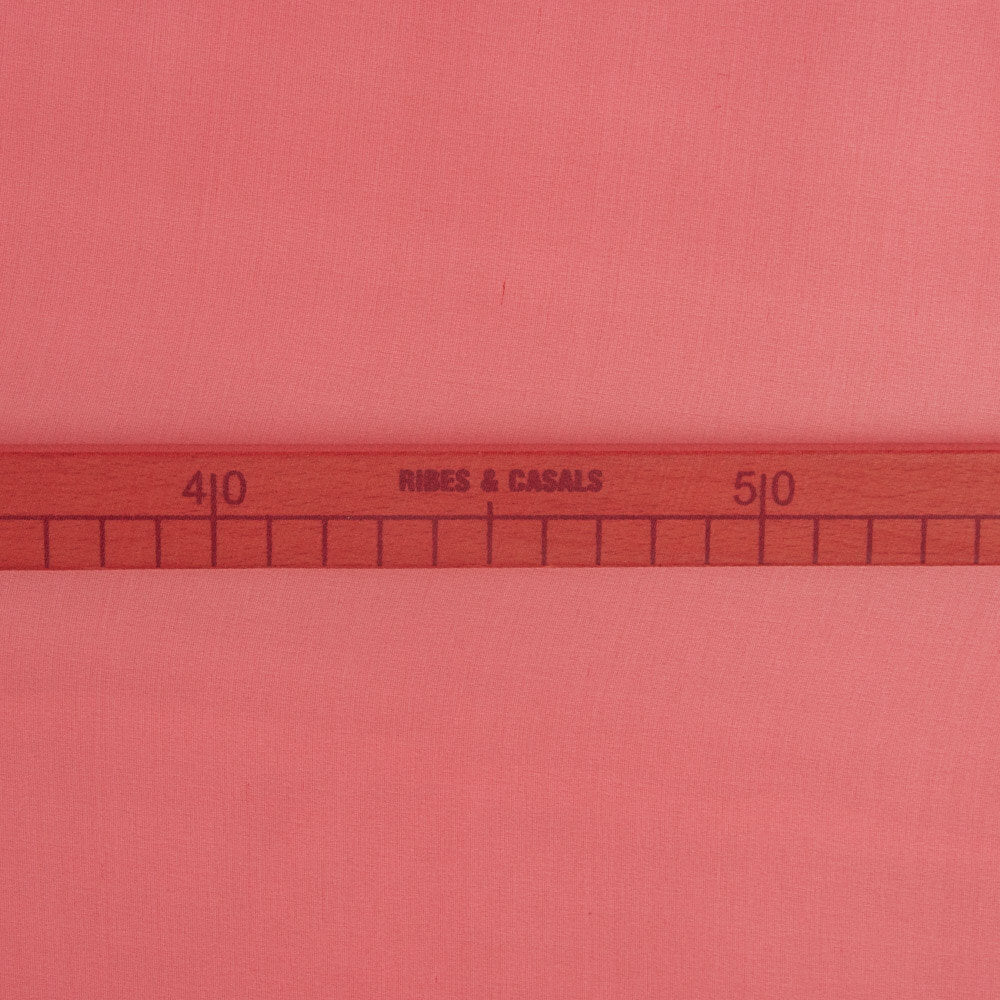 Mousseline de Soie Rouge Fraise - Ribes y Casals