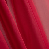 Mousseline de Soie Rouge Fraise - Ribes y Casals