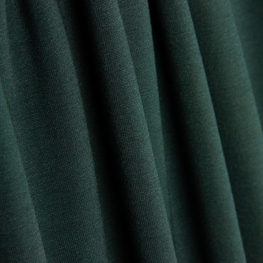 Maille Viscose Vert Bouteille - Ribes y Casals