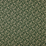 Popeline Noël Feuilles Verte - Ribes y Casals