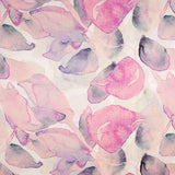 Satin imprimé aquarelle rose - Ribes y Casals