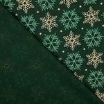 Popeline de Coton Vert Polaris - Ribes y Casals