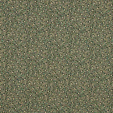 Popeline Coton Holly Noël Vert - Ribes y Casals