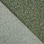 Popeline Coton Holly Noël Vert - Ribes y Casals