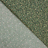 Popeline Coton Holly Noël Vert - Ribes y Casals