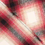 Mouflon à carreaux naturels, rouges et gris - Ribes y Casals