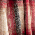 Mouflon à carreaux naturels, rouges et gris - Ribes y Casals