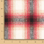 Mouflon à carreaux naturels, rouges et gris - Ribes y Casals
