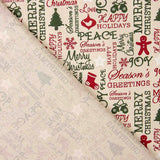 Popeline Noël Ecru Hou - Ribes y Casals