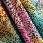Batik popeline Malabo Multicolore - Ribes y Casals