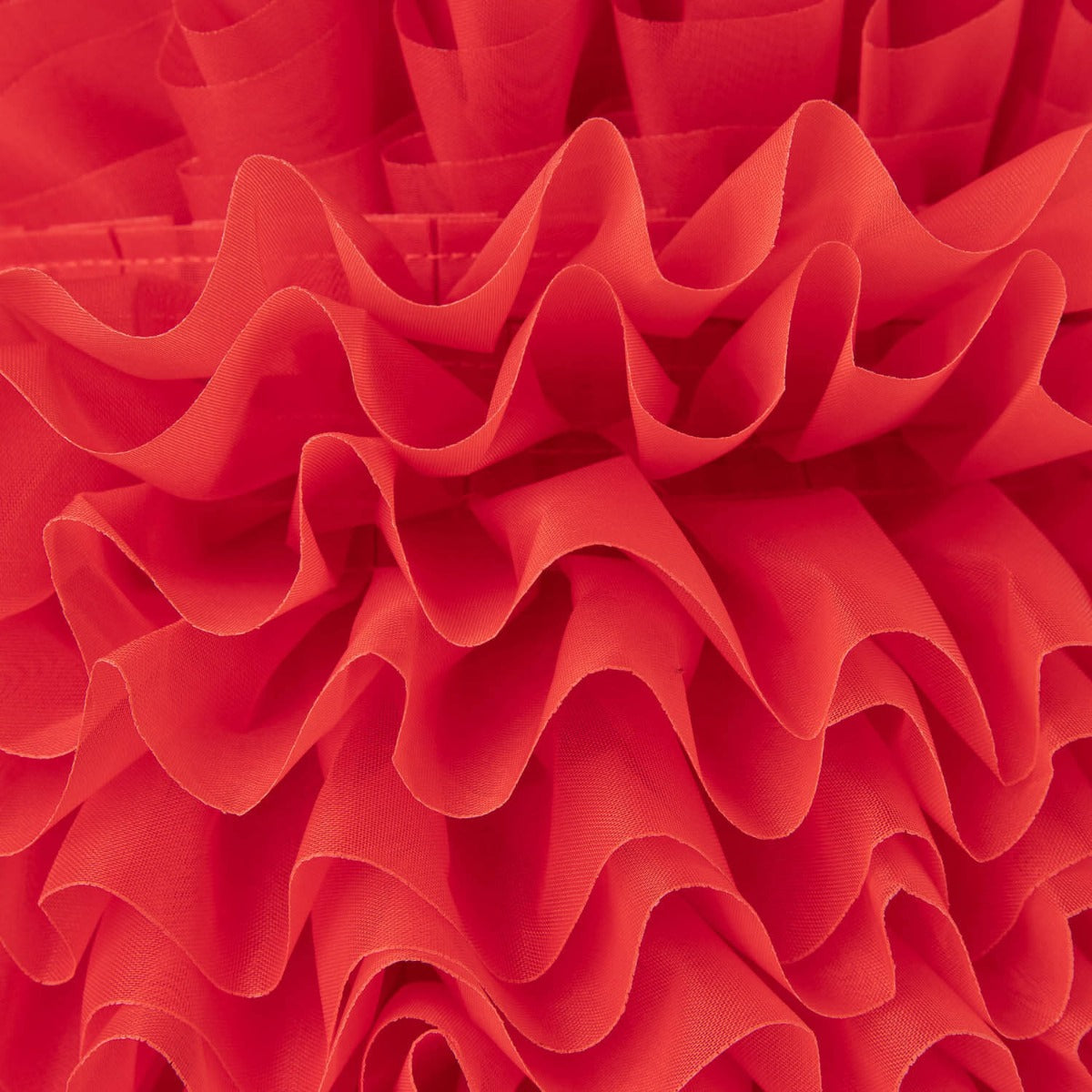 Ruban Plissé 6 cm Rouge - Ribes y Casals