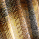 Mouflon à carreaux naturels, moutarde et gris - Ribes y Casals