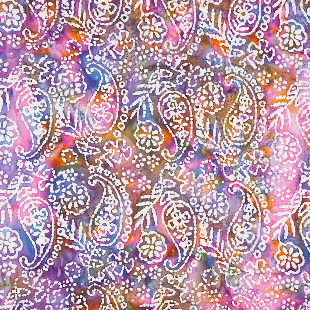 Popeline Batik Yaoundé Rose - Ribes y Casals