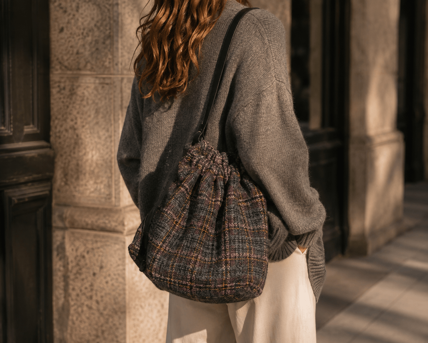 Tweed de laine Balmoral à carreaux - Ribes y Casals