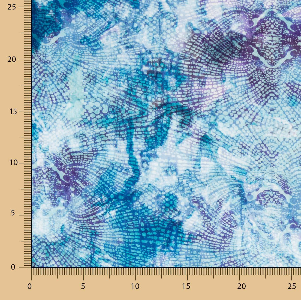 Popeline Batik Yuba Bleu - Ribes y Casals