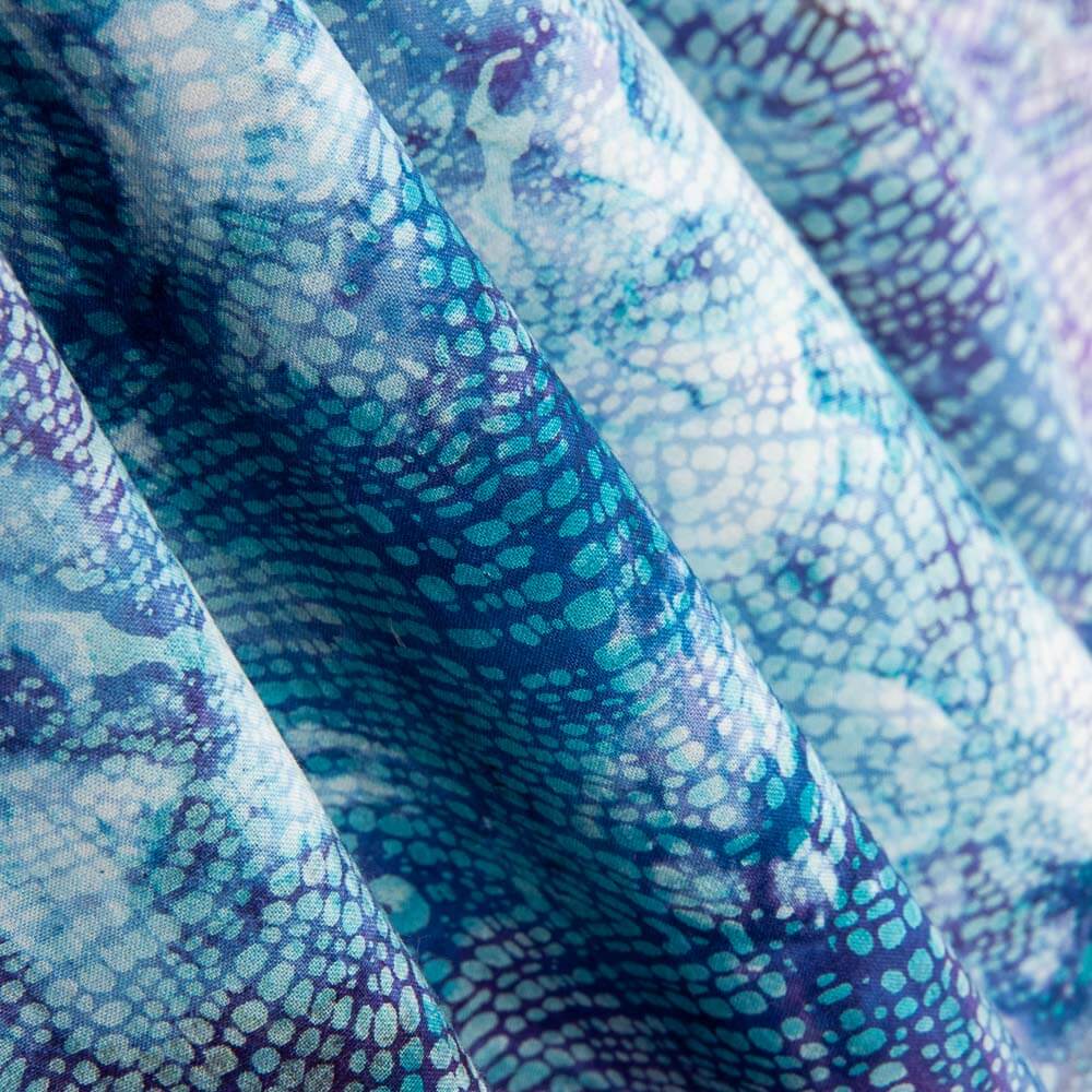 Popeline Batik Yuba Bleu - Ribes y Casals