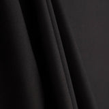 Popeline Noire Lisse - Ribes y Casals