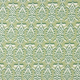 Mousseline de polyester Shibori Vert - Ribes y Casals