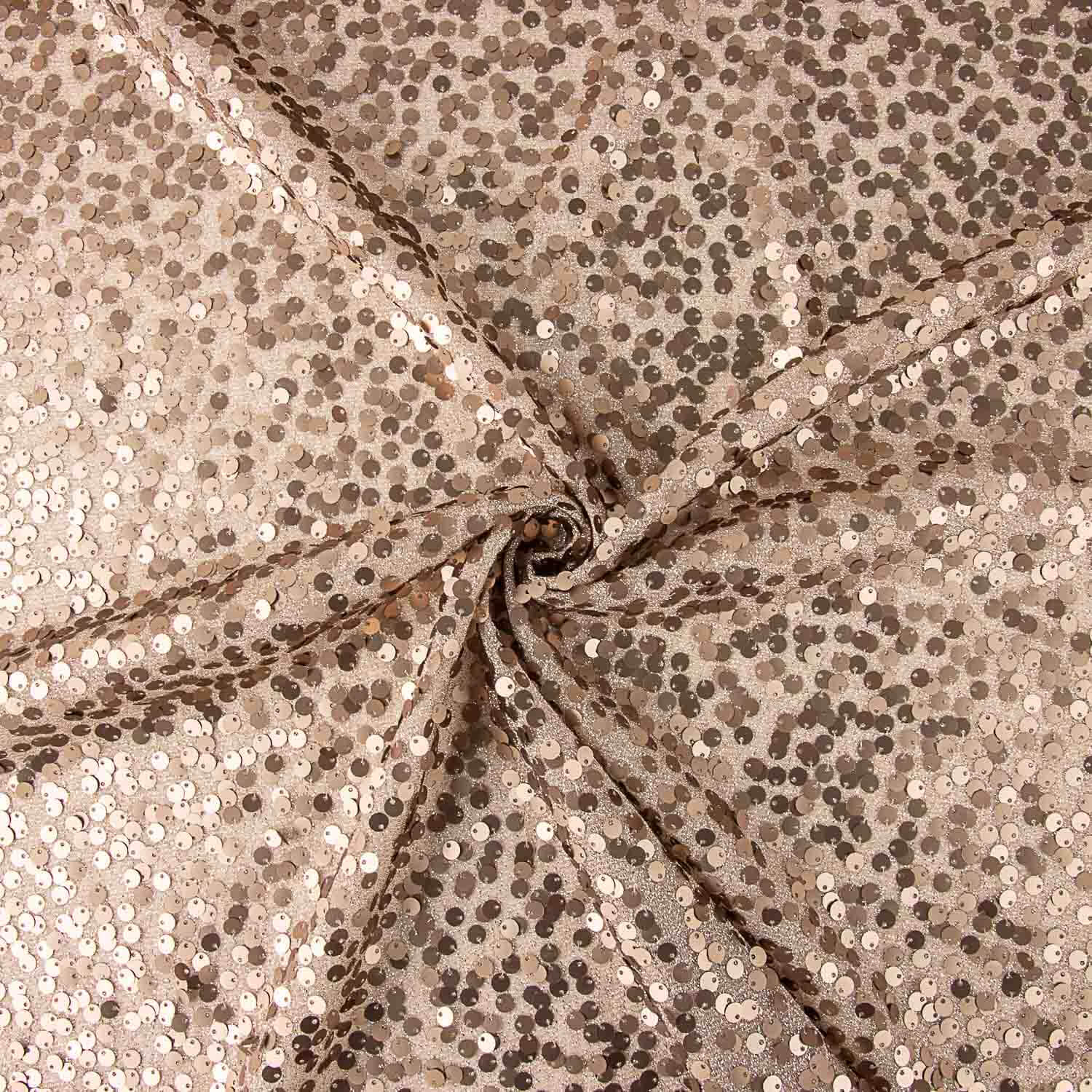 Maille lamée maquillage paillettes or - Ribes y Casals