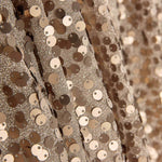 Maille lamée maquillage paillettes or - Ribes y Casals