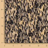 Tissu polyester satin velours animal - Ribes y Casals