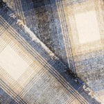 Mouflon à carreaux bleus, naturels et beiges - Ribes y Casals