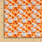 Popeline de coton Casper Orange - Ribes y Casals