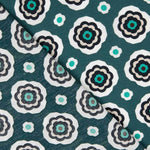 Viscose unie Floral Milva - Ribes y Casals