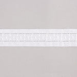 Bande de batiste brodée blanche modèle 11696 – 30 mm - Ribes y Casals