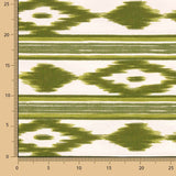 Toile IKAT Mallorque Olive - Ribes y Casals