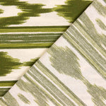 Toile IKAT Mallorque Olive - Ribes y Casals