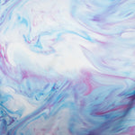 Seize Satin Imprimé Violet - Ribes y Casals