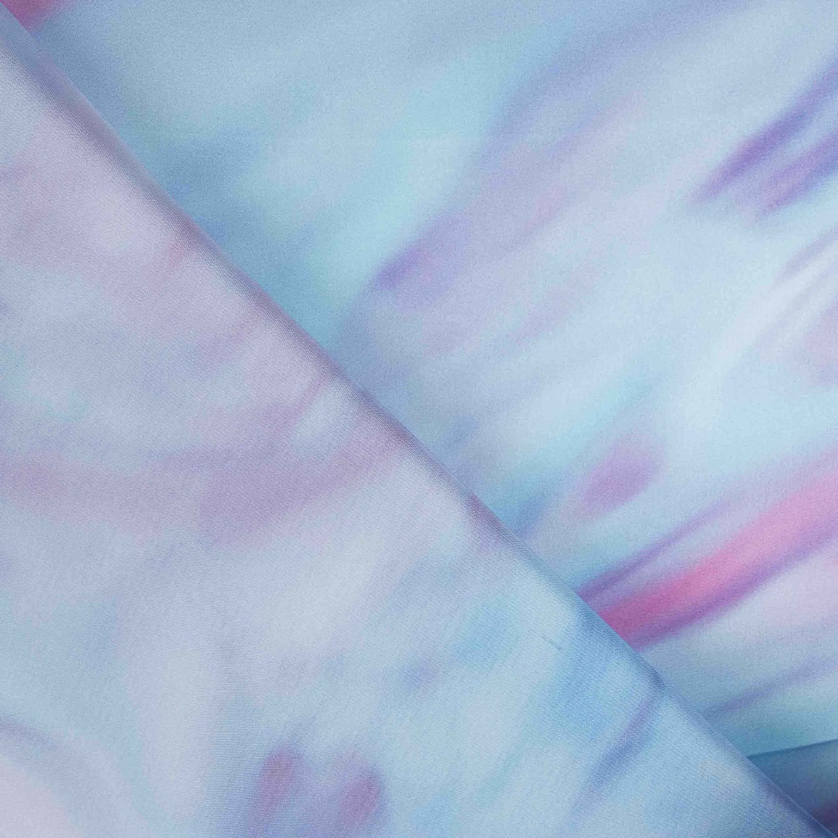 Seize Satin Imprimé Violet - Ribes y Casals