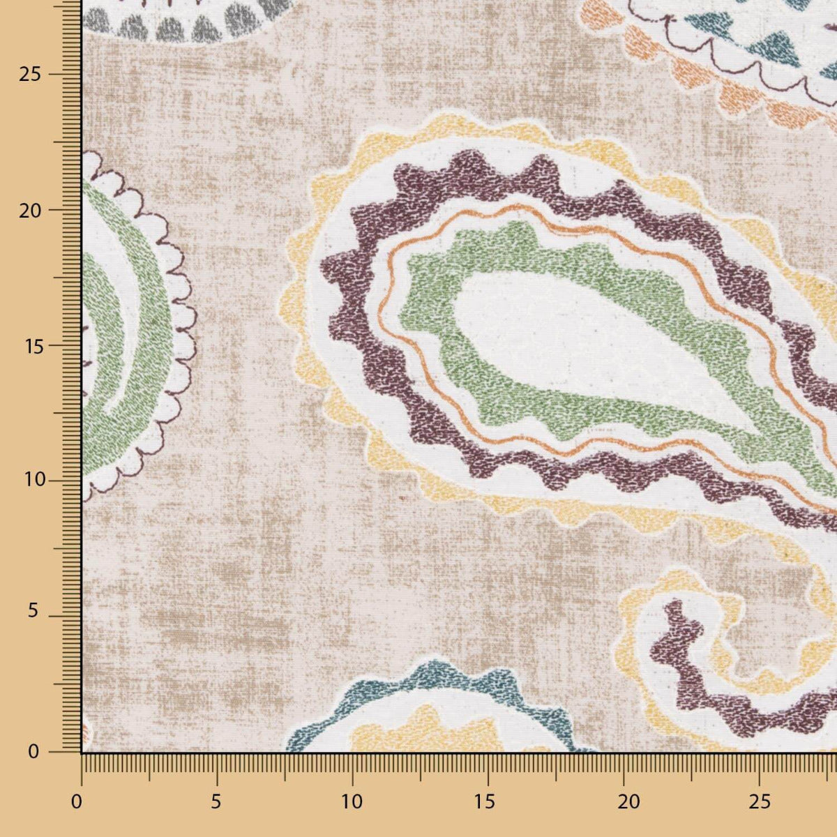 Nappe Résine Beige Cachemire - Ribes y Casals